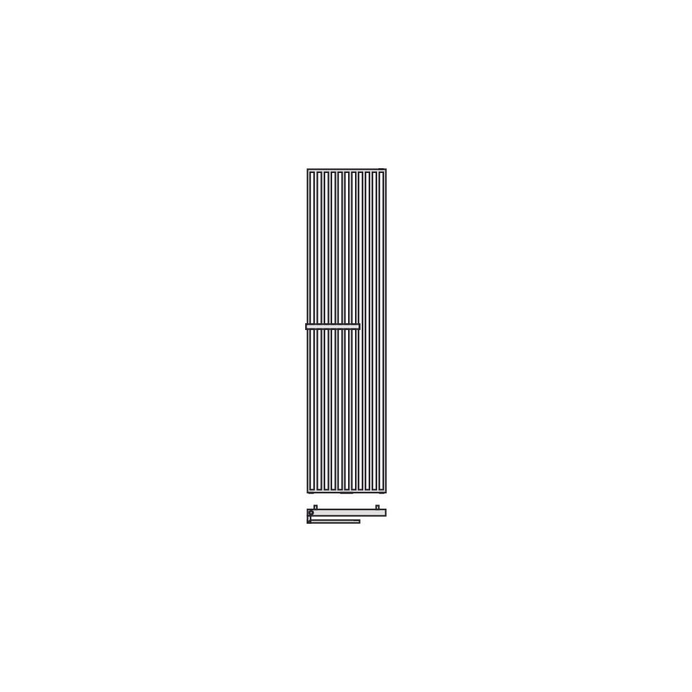 Kermi Arche Plus Designheizkörper vertikal Weiß Seidenglanz 2000x115x570mm Bügel... KERMI-D9N1820570106LK 4063769493281 (Abb. 6)