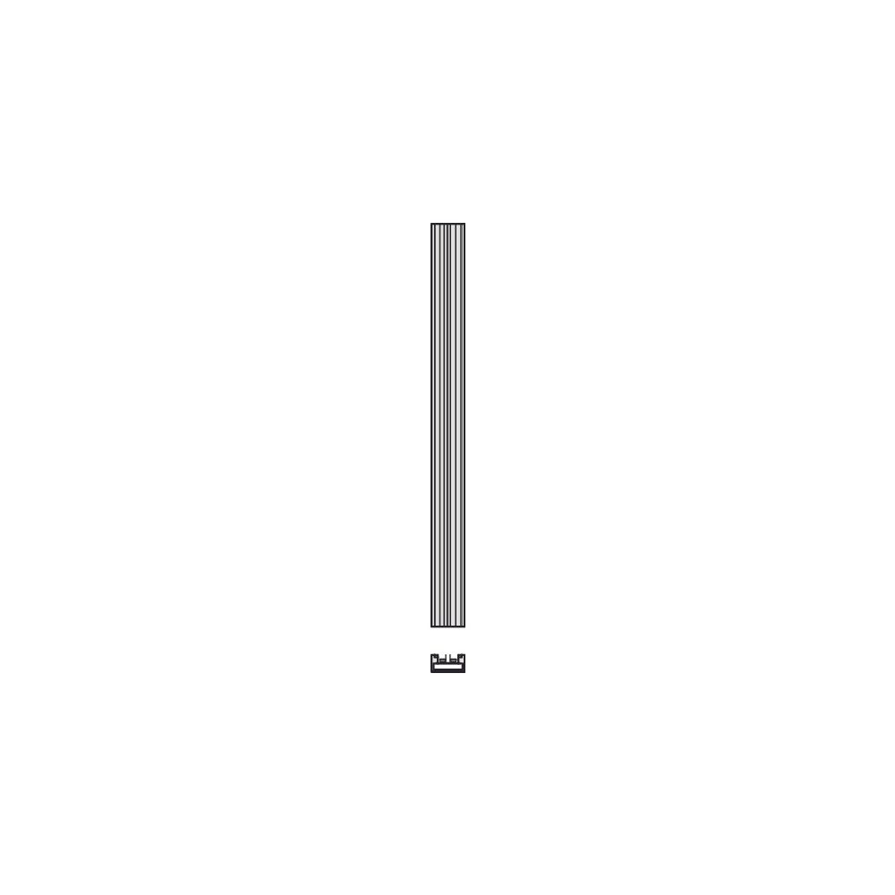 Kermi Bryce Designheizkörper 1600x78x600mm, 1836W bei 75/65/20 Grad C, Weiß Seid... KERMI-D2N1016600101XK 4063769479353 (Abb. 7)