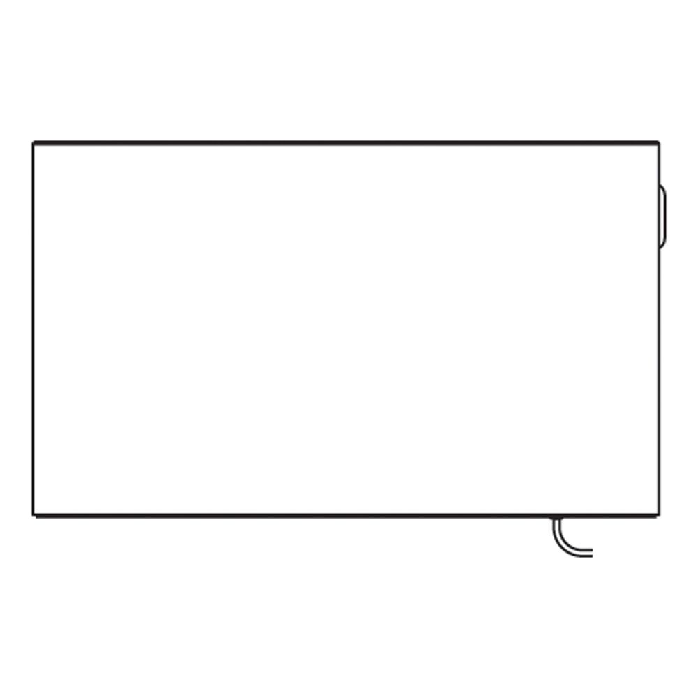 Kermi E-Panel Plan horizontal elektrischer Flachheizkörper 600x74x800mm, 1000W, ... KERMI-P1E21060080164K 4051487953781 (Abb. 8)