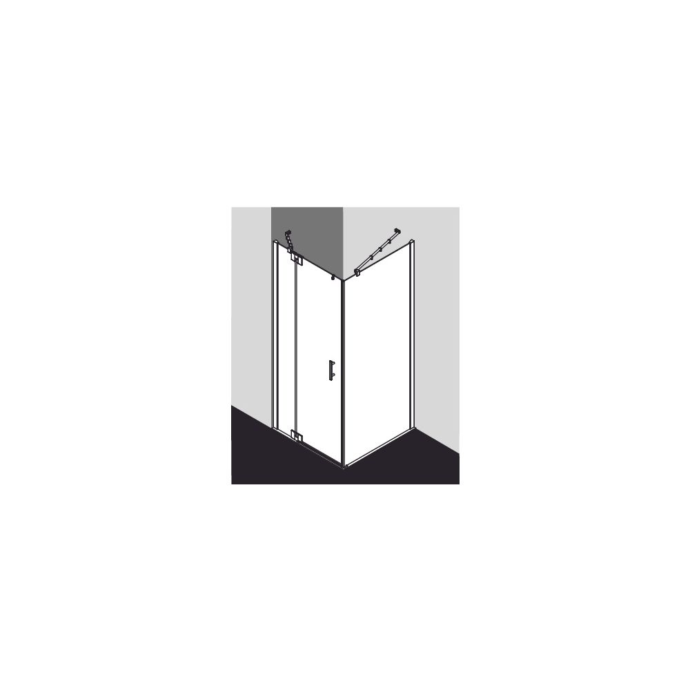 Kermi Duschkabine Filia XP Pendeltür 1F Festfeld 1WL 2000x900x31mm ESG Klar 6mm Si... KERMI-FX1WL09020VAK 4051484185932 (Abb. 5)