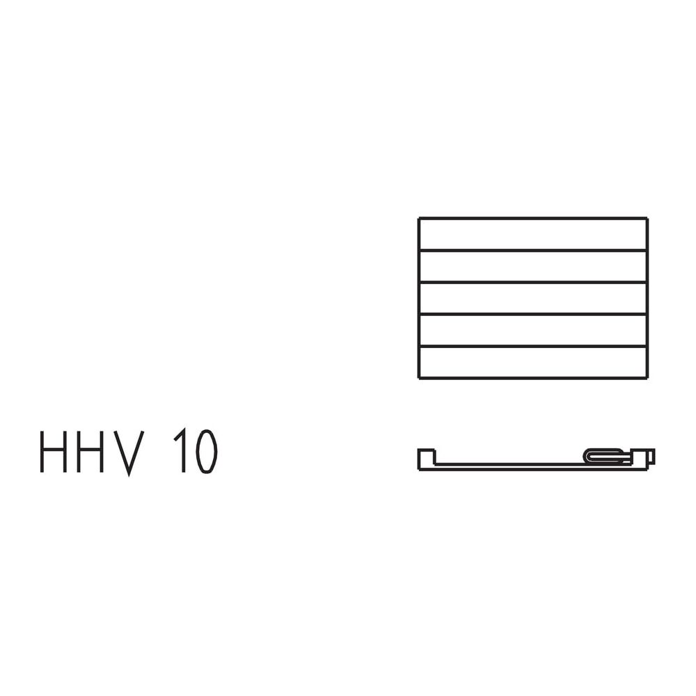 Kermi Ventil-Heizwand horizontal Typ 10 1400x43x1300mm weiß ohne Abdeckung Ausfü... KERMI-HHV101401302R2K 4051487112669 (Abb. 3)