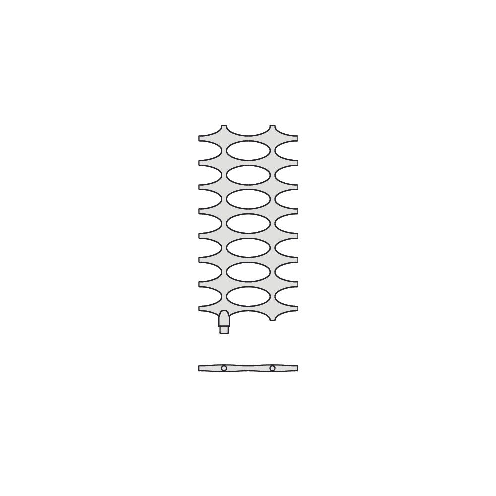 Kermi Ideos-V Designheizkörper mit integrierter Ventilgarnitur 1508x37x758mm, 77... KERMI-IDV101500755MXK 4063769316924 (Abb. 6)