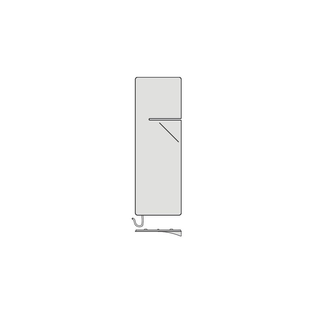 Kermi Ineo-E elektrischer Designheizkörper 1400x85x600mm WRX Anschluss rechts 66... KERMI-IPE1A14601022XK 4063769338124 (Abb. 5)