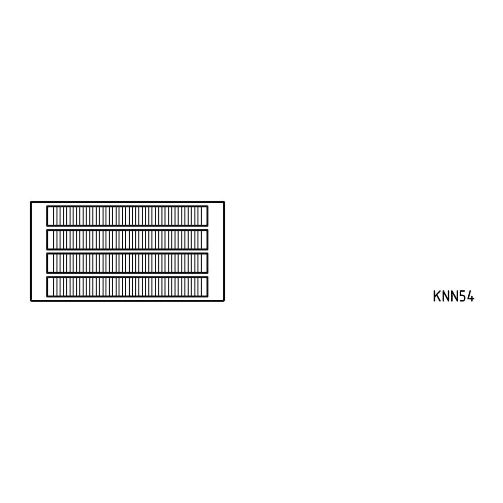 Kermi Konvektor Typ 54 280x255x2000mm, mit Abdeckung, 4790W bei 75/65/20 Grad C... KERMI-KNN540282002U1K 4051487226915 (Abb. 16)