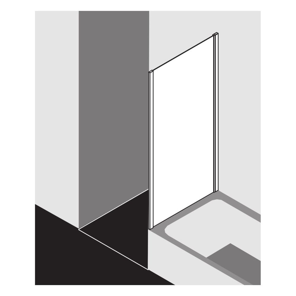 Kermi Duschkabine Liga Pendel-Falttür 4T 2T4 1850x1350x32mm ESG Klar 5mm Silber M... KERMI-LI2T4135181PK 4051484411048 (Abb. 18)