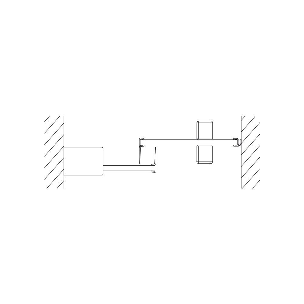Kermi Duschkabine Nica Gleittür 2T bodenfrei Festfeld L2R 2000x1600x32mm ESG Klar ... KERMI-NIL2R16020VAK 4051484486299 (Abb. 2)