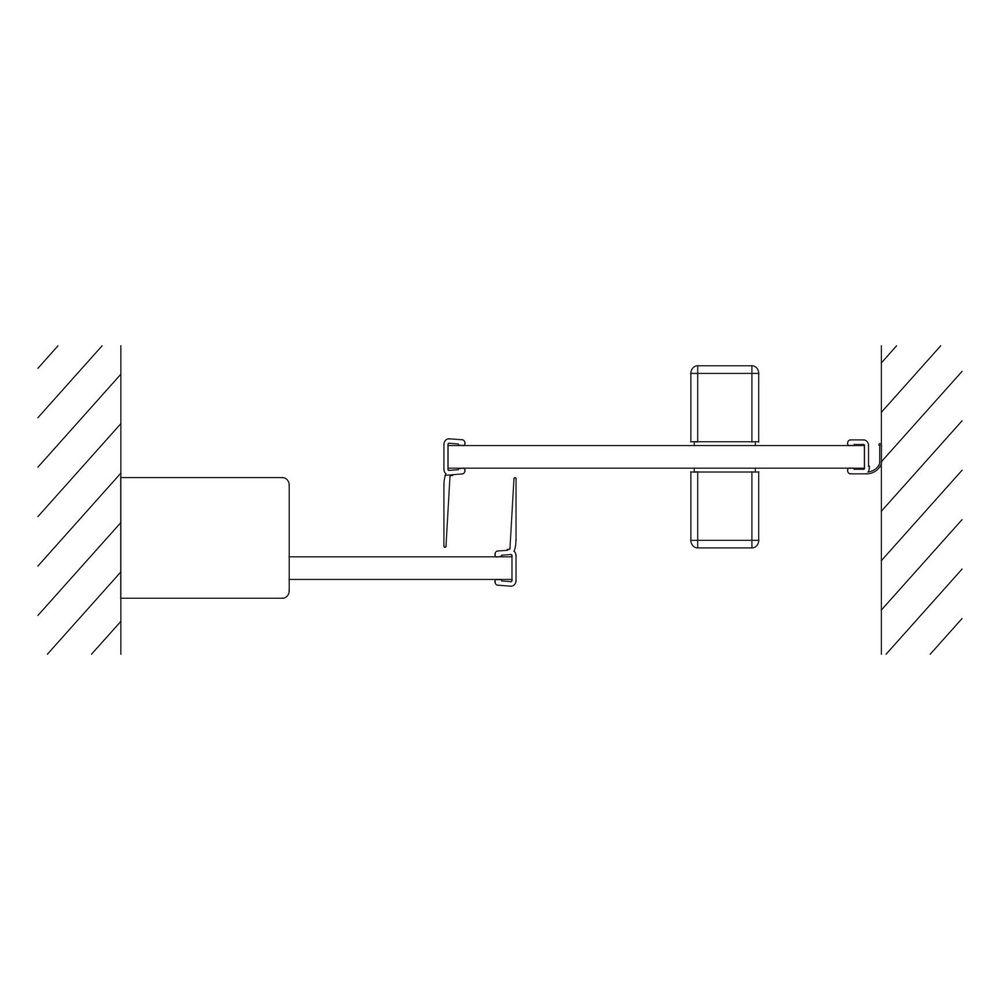 Kermi Duschkabine Nica Gleittür 2T bodenfrei Festfeld L2R 2000x1600x32mm ESG Klar ... KERMI-NIL2R16020VAK 4051484486299 (Abb. 3)