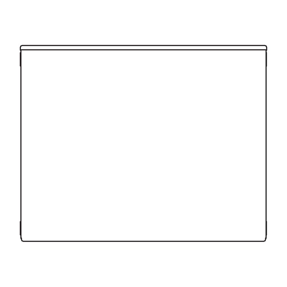 Kermi Plan-K Hygiene Flachheizkörper glatt Typ 10 705x63x805mm, 482W bei 75/65/2... KERMI-PK0100700801N1K 4063769425053 (Abb. 5)