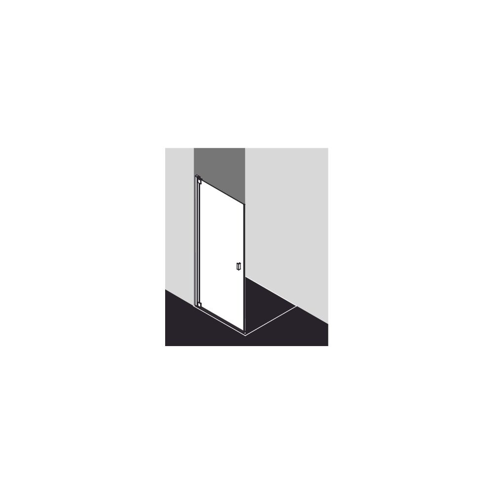 Kermi Pendeltür RAYA 1KL 1000x 2000 BV: 970-1000 SIMG ESG Klar STR3... KERMI-RA1KL100201BK 4051484829775 (Abb. 15)