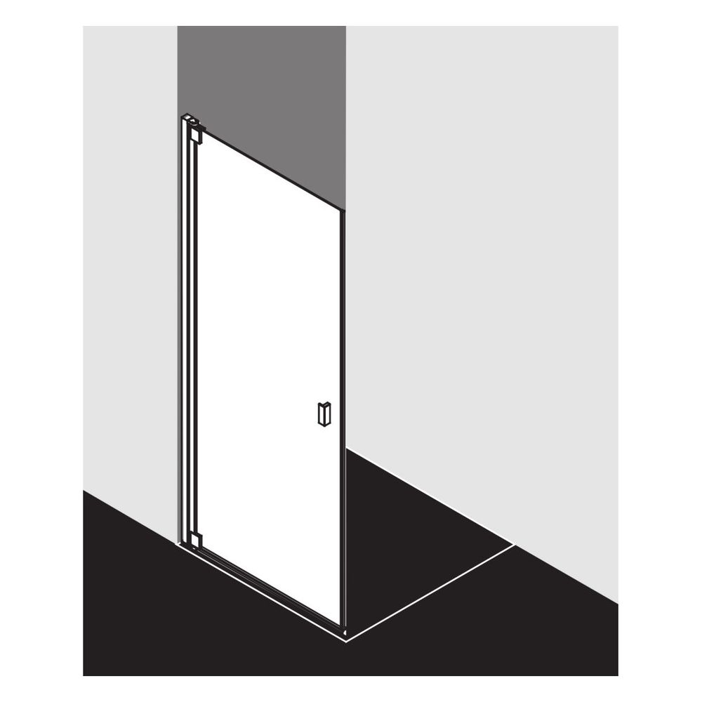 Kermi Pendeltür RAYA 1KL 1000x 2000 BV: 970-1000 SIMG ESG Klar STR3... KERMI-RA1KL100201BK 4051484829775 (Abb. 20)