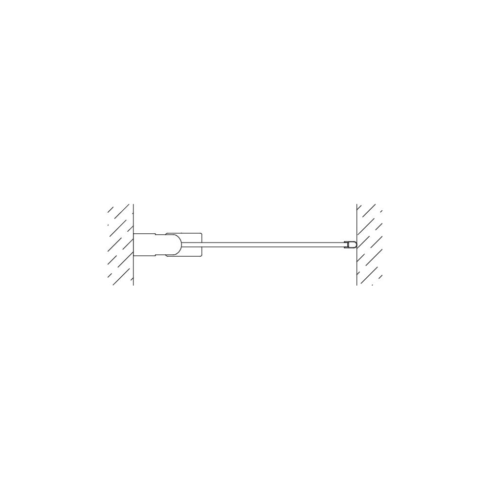 Kermi Duschkabine Raya Pendeltür 1F 1TL 2000x780x32mm ESG Klar 6mm Silber Mattglan... KERMI-RA1TL078201AK 4051484441908 (Abb. 2)
