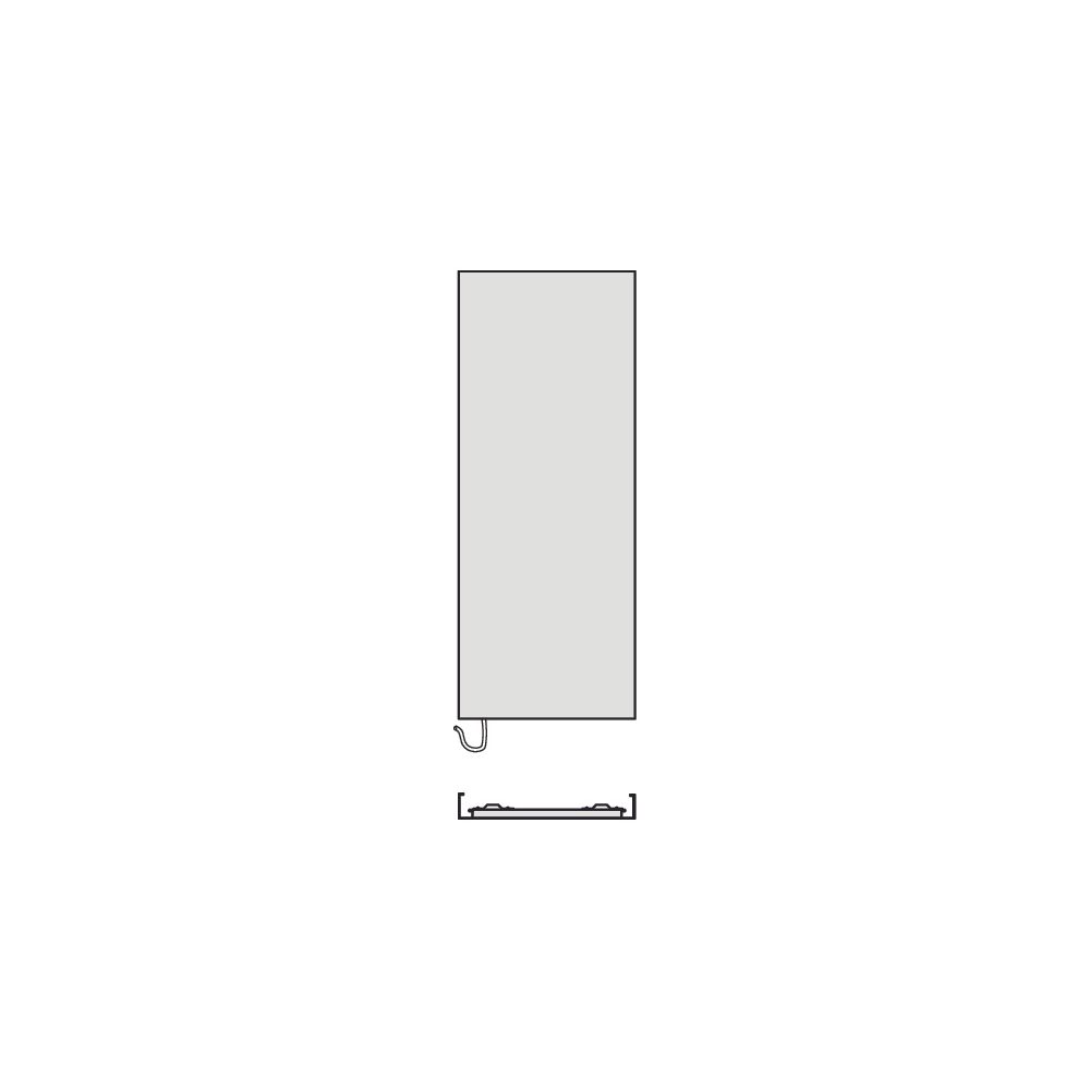 Kermi Rubeo-E Infrarotheizkörper Handtucherwärmung 1725x470x66mm, WWS 320W, Sch... KERMI-PSS2E17500304XK 4063769358337 (Abb. 16)