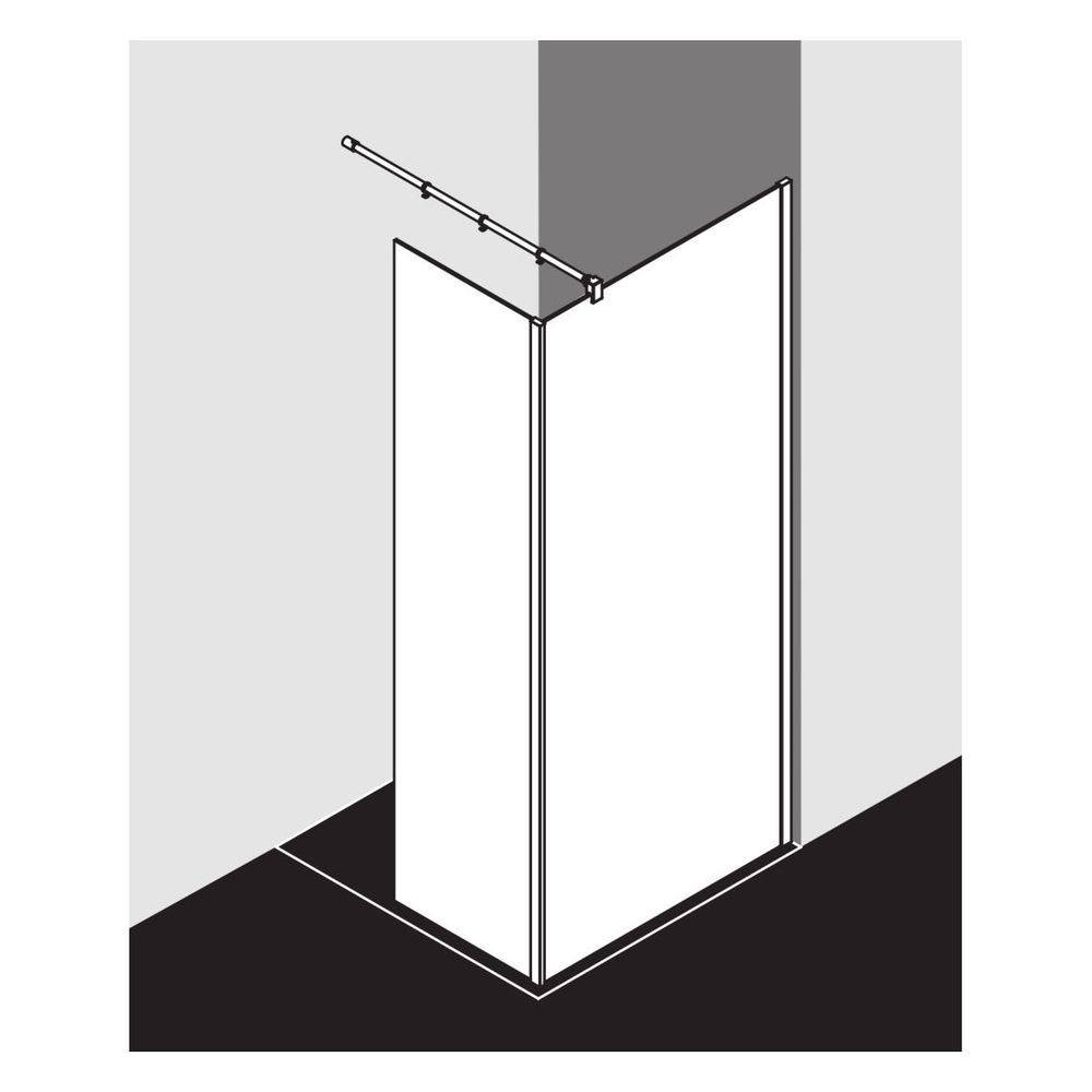 Kermi WALK-IN XB WIW 1200x 2000 BV: 1180-1200 SIHG ESG STR3 CLE... KERMI-XBWIW12020VDK 4051484857211 (Abb. 23)