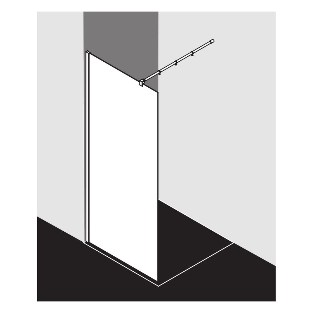 Kermi WALK-IN XB WIW 1200x 2000 BV: 1180-1200 SIHG ESG STR3 CLE... KERMI-XBWIW12020VDK 4051484857211 (Abb. 11)
