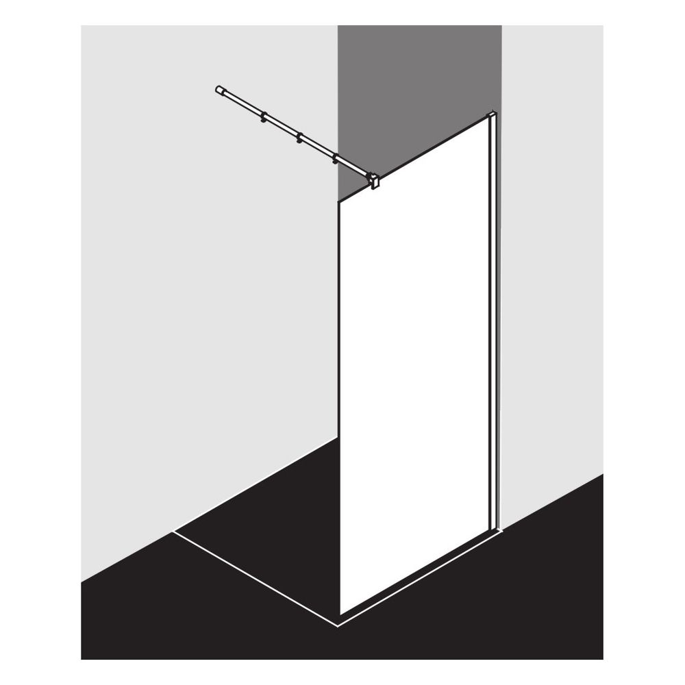 Kermi WALK-IN XB WIW 1200x 2000 BV: 1180-1200 SIHG ESG STR3 CLE... KERMI-XBWIW12020VDK 4051484857211 (Abb. 16)