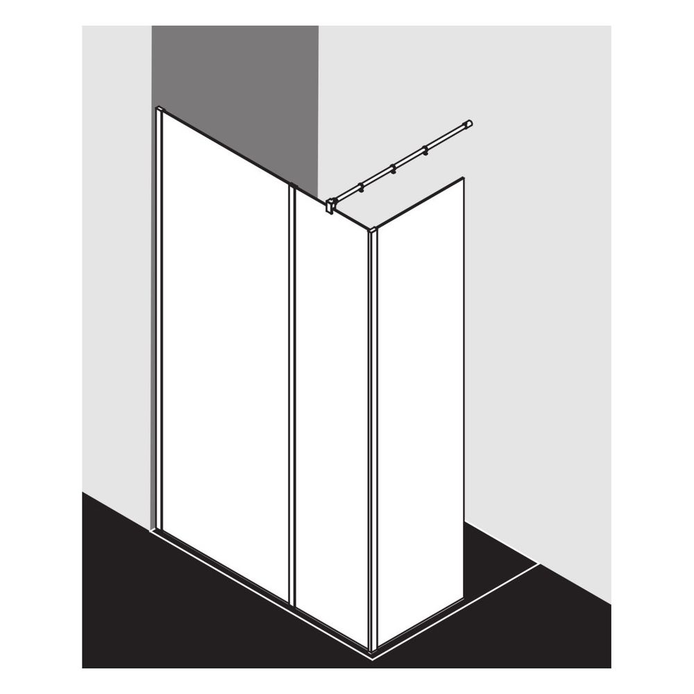 Kermi WALK-IN XB WIW 1200x 2000 BV: 1180-1200 SIHG ESG STR3 CLE... KERMI-XBWIW12020VDK 4051484857211 (Abb. 18)