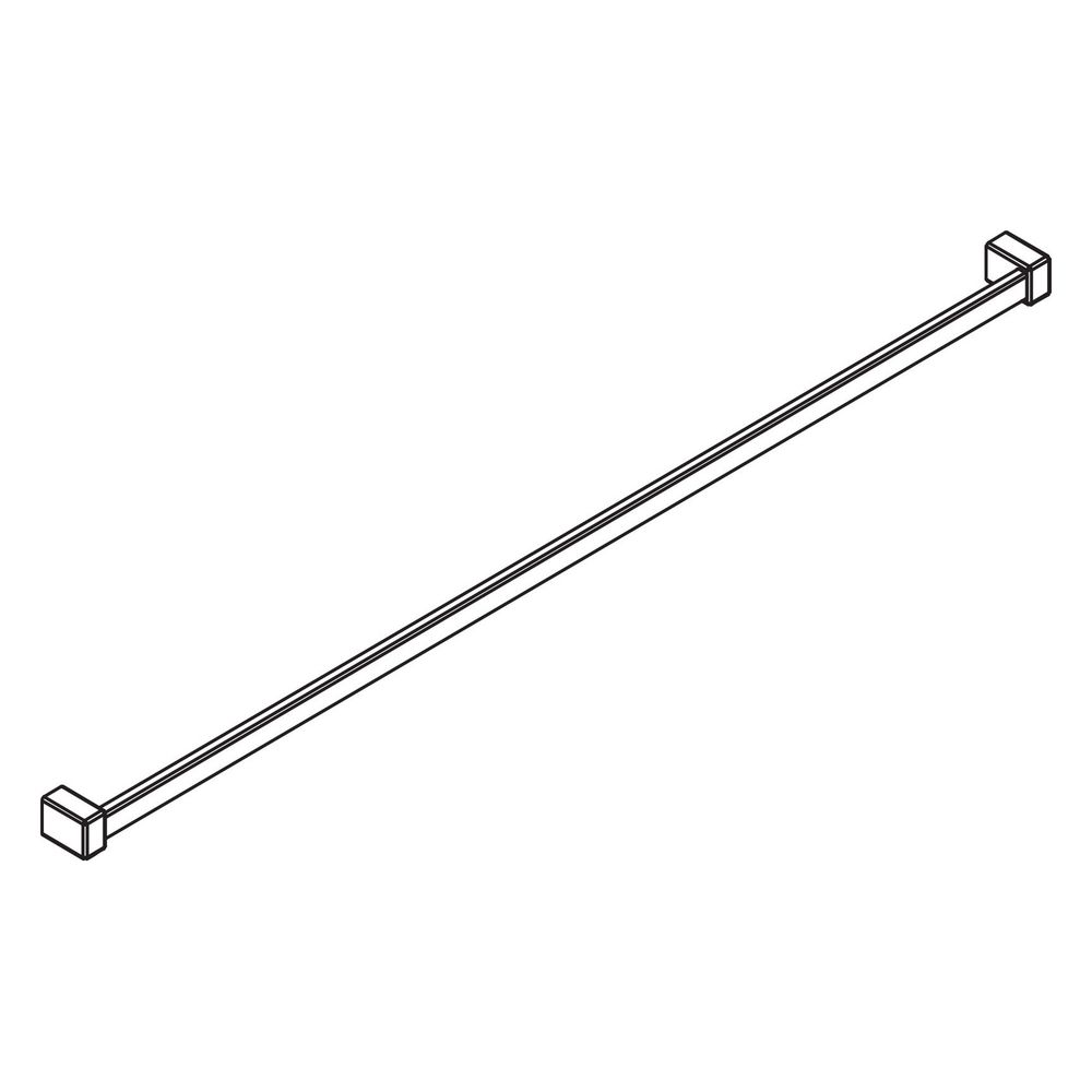 Kermi Handtuchhalter LIGA ZDHH HHO, 1250mm Höhe, Silber Mattglanz, 2535802... KERMI-ZDHHHHOLI125VK 4051484887867 (Abb. 2)