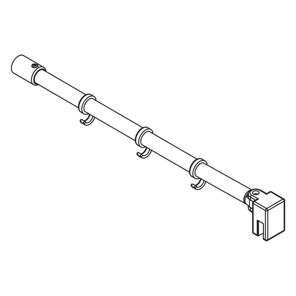 Kermi Stabilisierung Walk-In XC SSS90, Silber Mattglanz, 1200mm Höhe, 2535957... KERMI-ZDSSS90XC1201K 4051484886730 (Abb. 2)