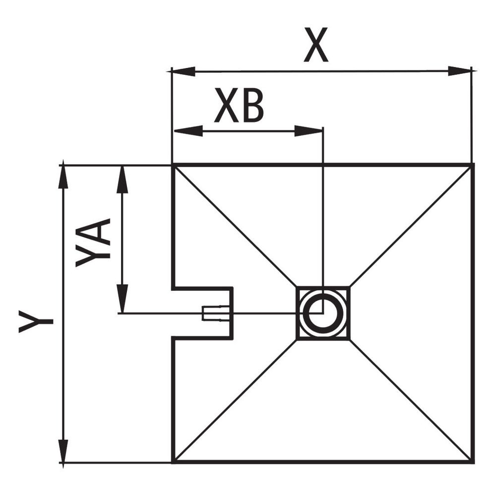 Kermi Komplettboard Point E65 100100 L 1000 x B 1000 x H 65 mm... KERMI-BAE65100100XK 4051484938552 (Abb. 8)