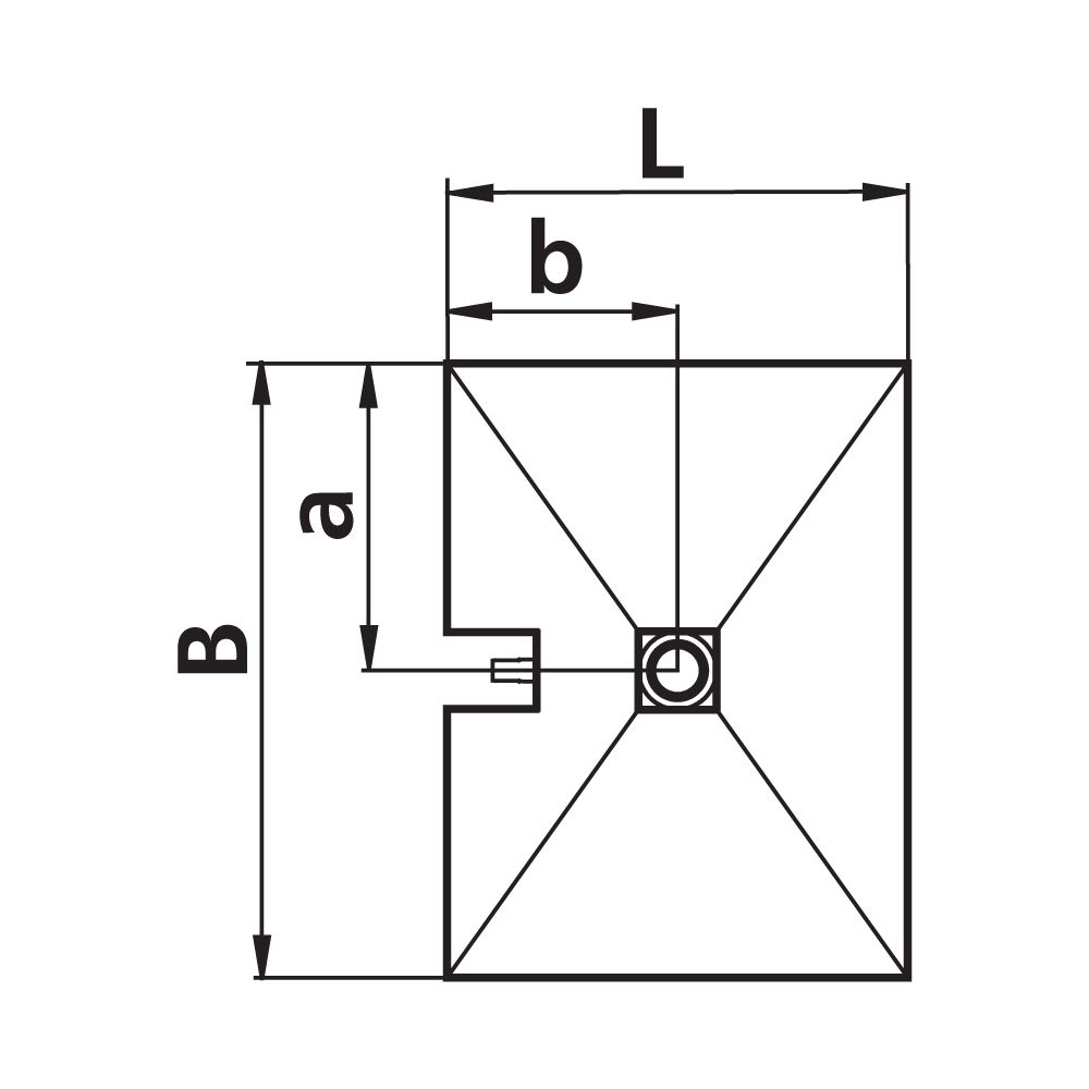 Kermi Komplettboard Point E65 100100 L 1000 x B 1000 x H 65 mm... KERMI-BAE65100100XK 4051484938552 (Abb. 7)