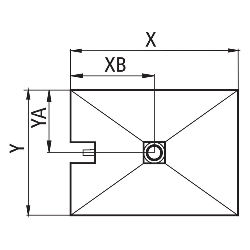 Kermi Komplettboard Point E65 100100 L 1000 x B 1000 x H 65 mm... KERMI-BAE65100100XK 4051484938552 (Abb. 6)