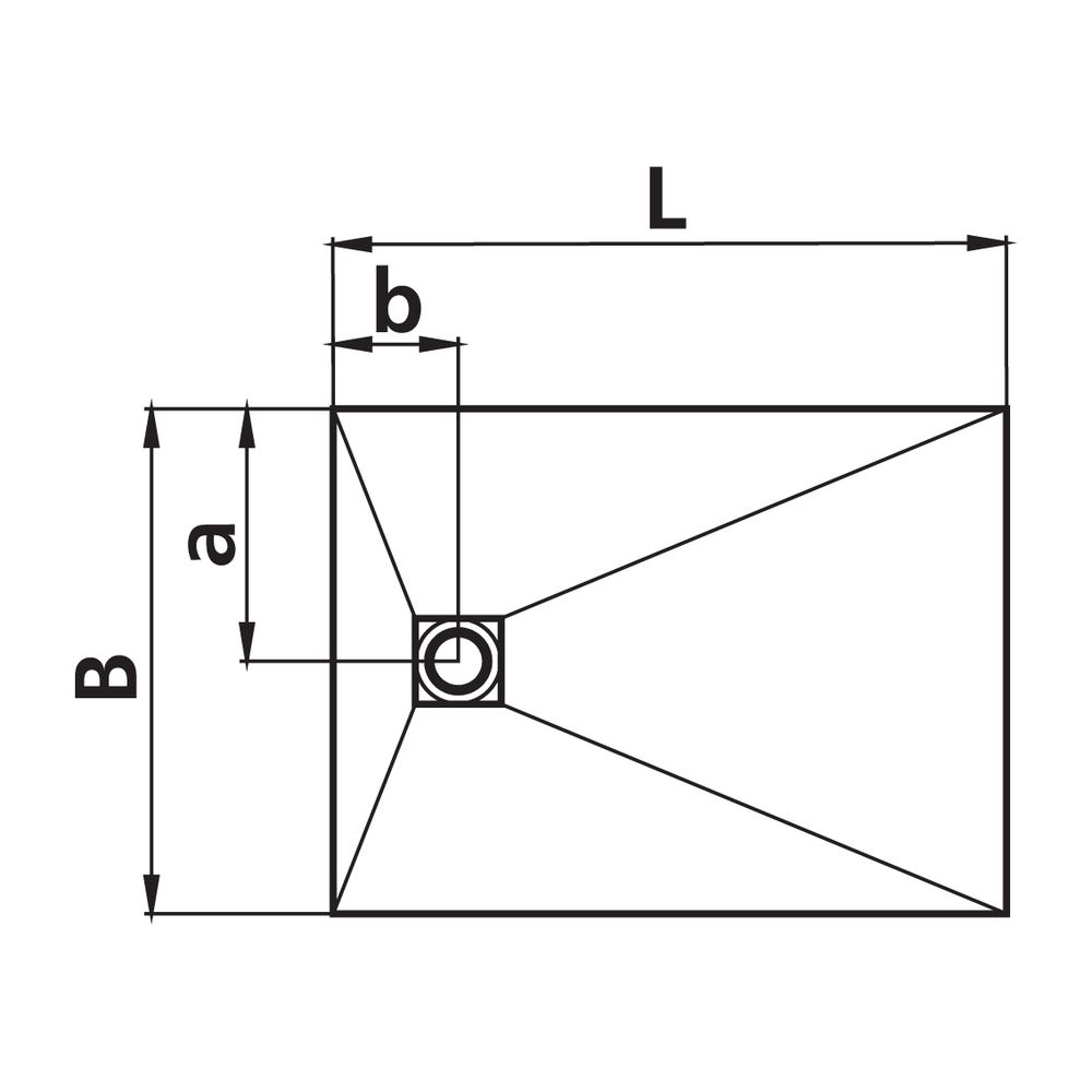 Kermi Board Point EXD 120120 L 1200 x B 1200 x H 40 mm... KERMI-BAEXD120120XK 4051484938897 (Abb. 4)