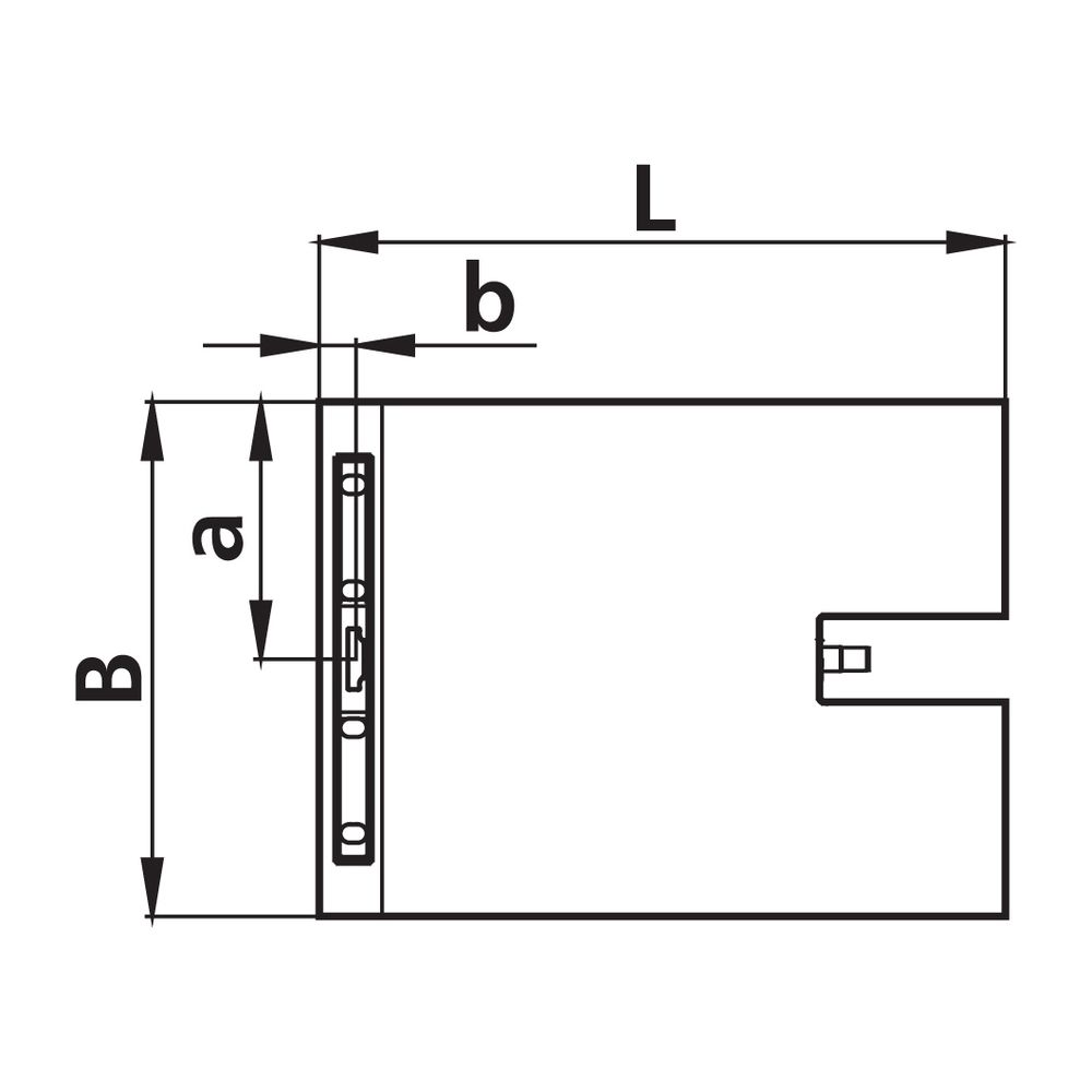 Kermi Komplettboard Line E70 090090 L 900 x B 900 x H 70 mm, Rinnenl. 300... KERMI-BCE700900903K 4051484939368 (Abb. 4)