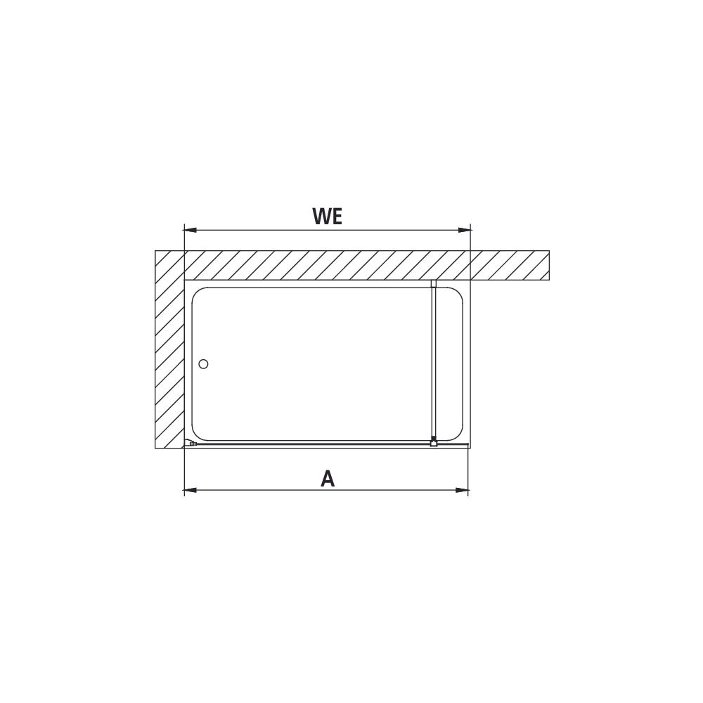 Kermi Walk-In Wall Filia XP TWF 2000x1400x31mm ESG Klar 8mm Silber Hochglanz Ansc... KERMI-FXTWF14020VPK 4051484192084 (Abb. 11)