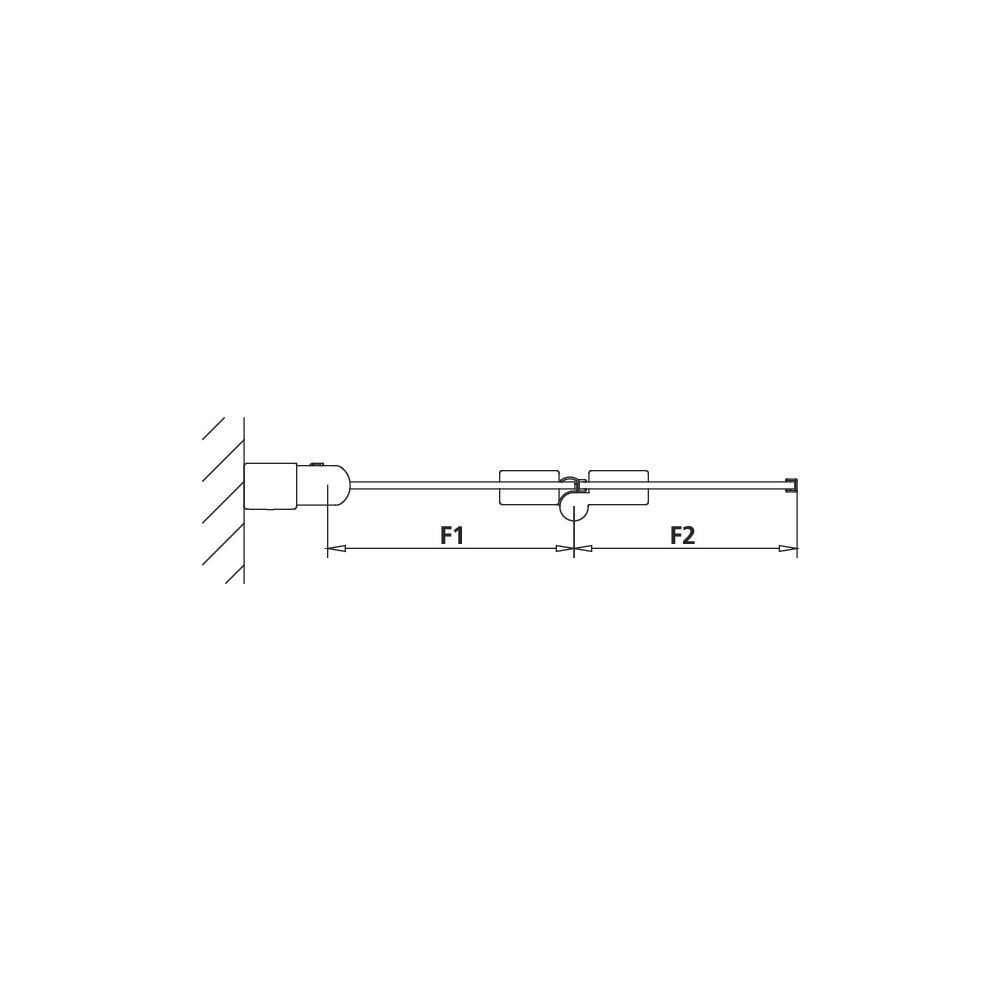 Kermi Badewannenaufsatz Liga Faltwand 2F 2PL 1500x1000x32mm ESG Klar 5mm Silber M... KERMI-LI2PL100151AK 4051484495581 (Abb. 10)