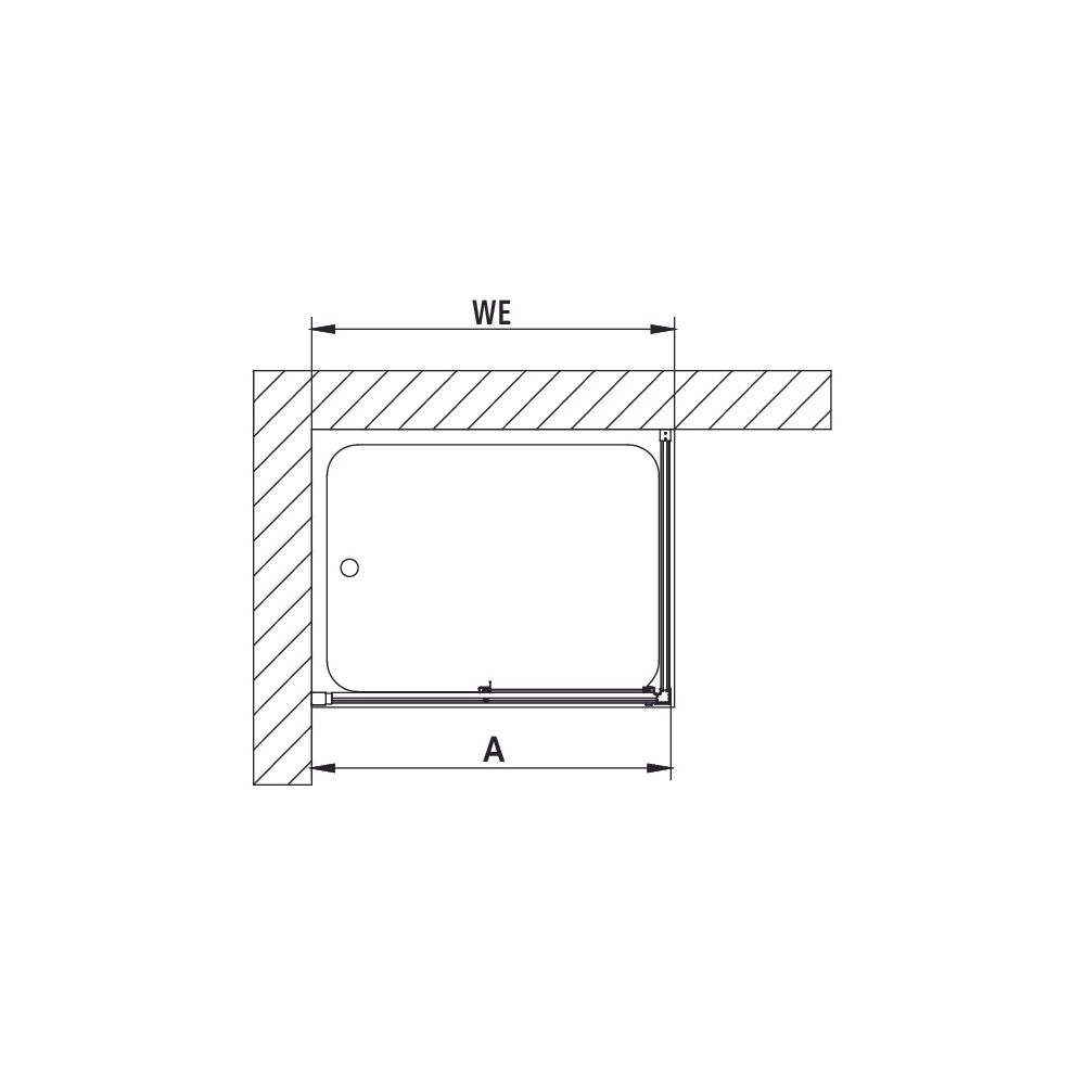 Kermi Walk-In Wall Liga Gleittürsegment J2L 2000x1200x32mm ESG Klar 4mm Silber Ma... KERMI-LIJ2L120201AK 4051484657118 (Abb. 11)