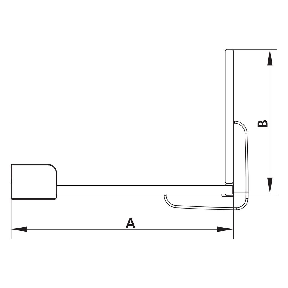 Kermi Walk-In Wall Mena Festfeld Winkel WBL 2000x1000x33mm ESG Klar 8mm Silber Hoc... KERMI-MEWBL10020VAK 4051484894162 (Abb. 4)