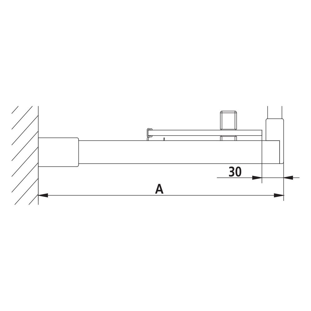 Kermi Walk-In Wall Nica Gleittürsegment J2L 2000x1400x32mm ESG Klar 6mm Silber Hoc... KERMI-NIJ2L14020VPK 4051484572442 (Abb. 7)