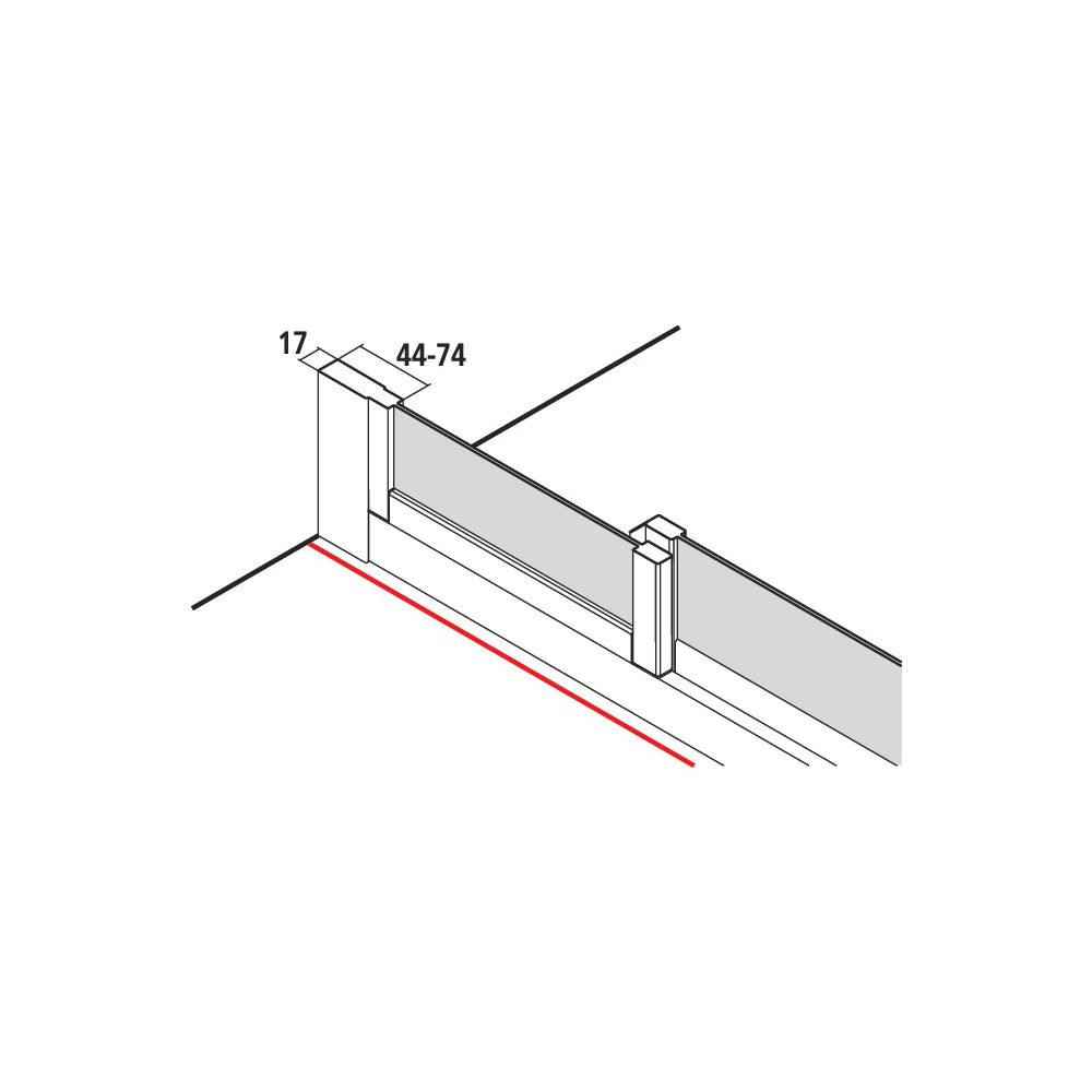 Kermi Duschkabine Nova 2000 Viertelkreis Gleittüren R53 1850x870-885x17mm Kerolan ... KERMI-N2R530901811K 4046383225254 (Abb. 4)