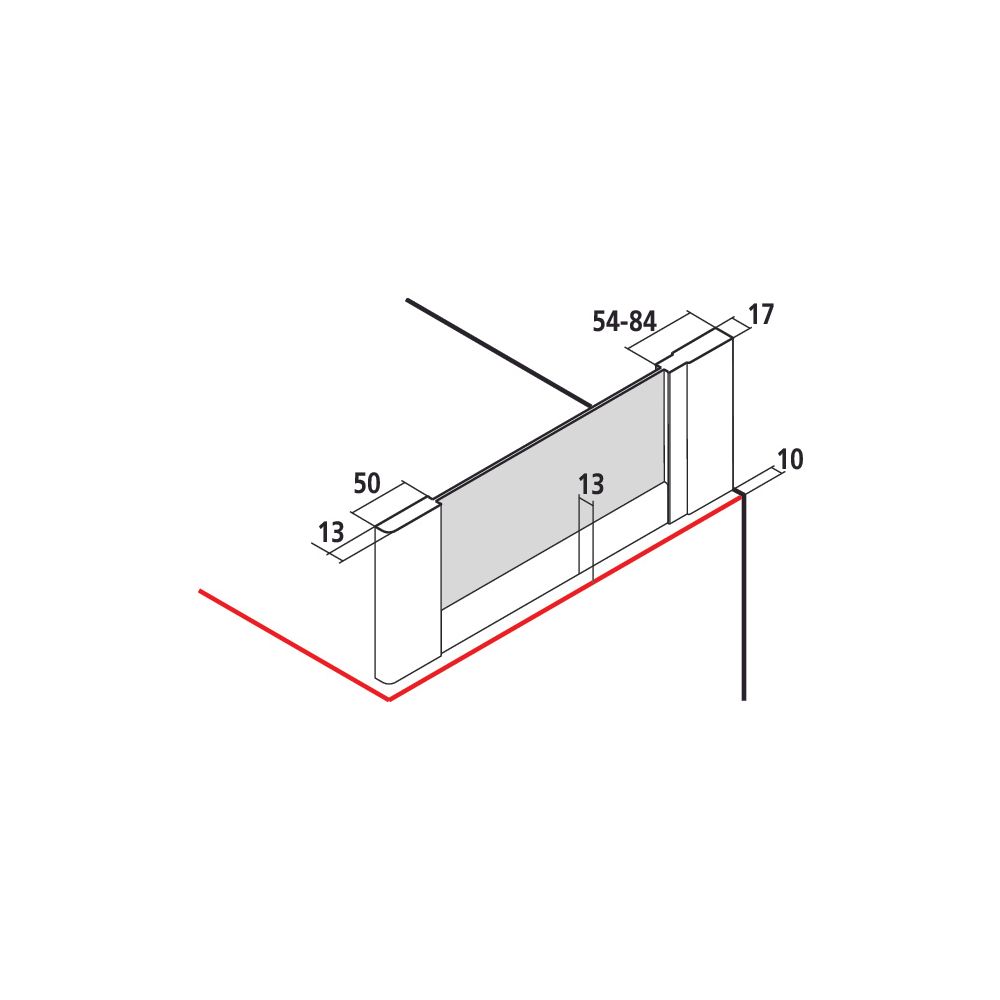 Kermi Seitenwand Nova 2000 TWD 1850x750x17mm Kerolan Fontana 3mm Silber Mattglanz ... KERMI-N2TWD0751811K 4046383230456 (Abb. 8)