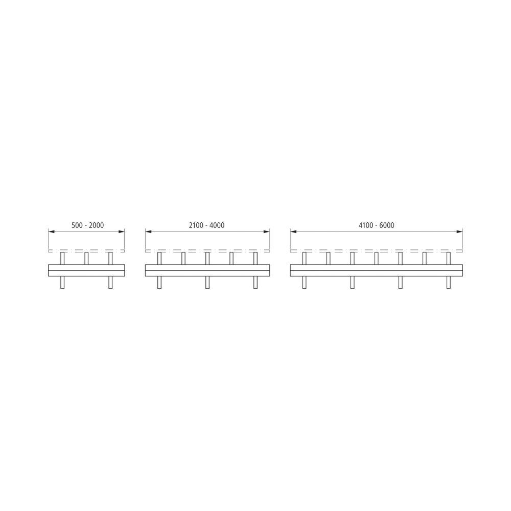 Kermi Bankkonsole Konvektor Länge 253mm Höhe 180mm für Typ KSN44, KSV44, KNN54, KNV54... KERMI-ZB00350008 4037486116143 (Abb. 5)