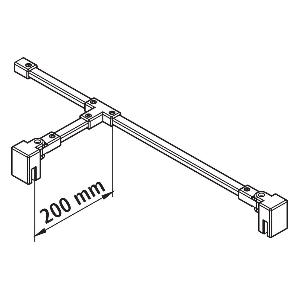 Kermi Stabilisierung Liga SSSFW, Silber Mattglanz, 1200mm Höhe, 2535960... KERMI-ZDSSSFWLI1201K 4051484596752 (Abb. 2)