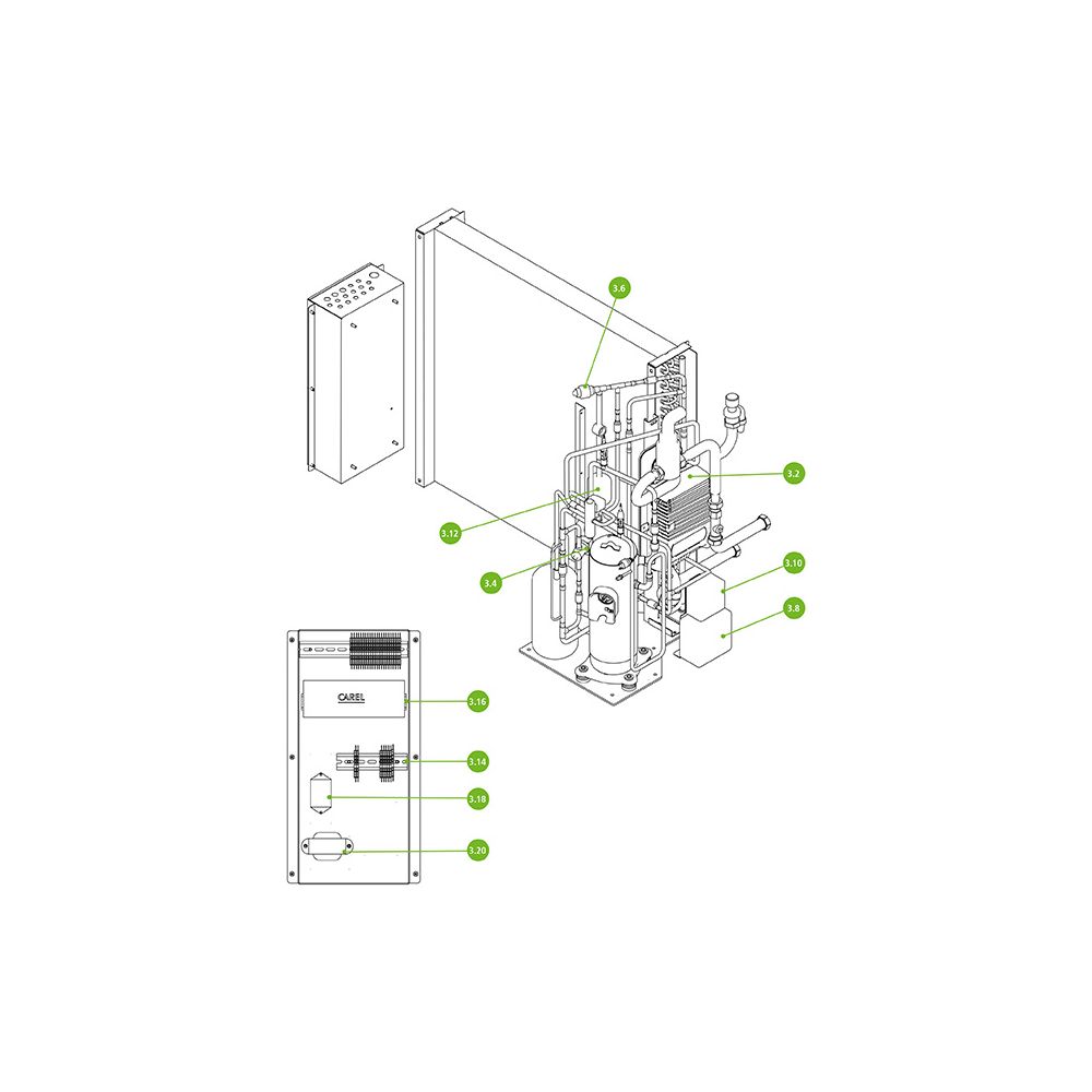 Kermi Spule für Magnetventil x-change dynamic pro, W90616... KERMI-W90616 4063769142028 (Abb. 2)