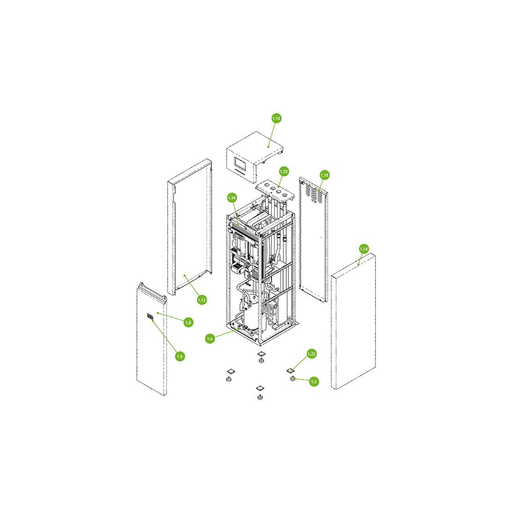 Kermi Trapezpuffer für Kältekreis für dynamic, W90311... KERMI-W90311 4037486680880 (Abb. 2)