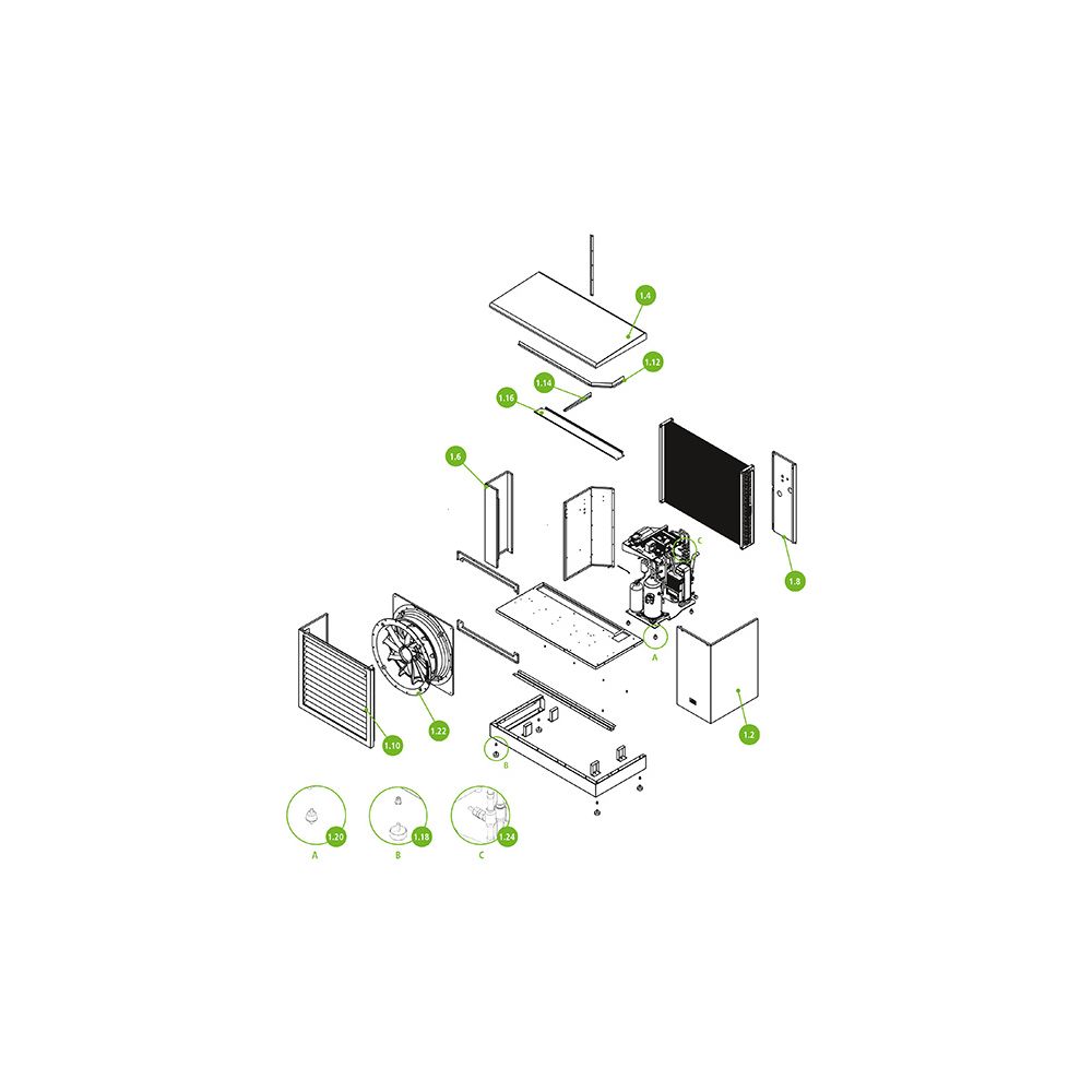 Kermi Axialventilator für dynamic pro 10 AW E, dynamic AW E, compact cool 6-14, W90045... KERMI-W90045 4037486563725 (Abb. 4)