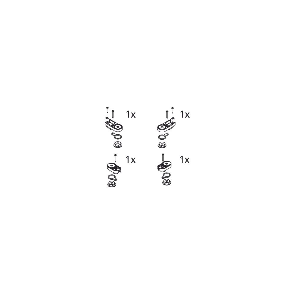Kermi Lager Set oben, EBAT021, Weiß, 2533999... KERMI-2533999 4051484922636 (Abb. 2)