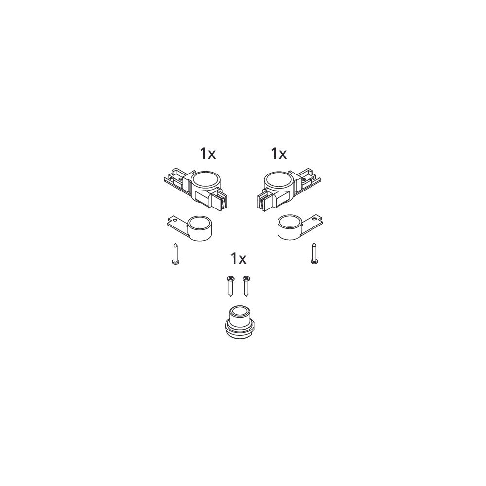 Kermi Lager Set unten, EBI2016, Silber Mattglanz, 2534197... KERMI-2534197 4051484923909 (Abb. 2)