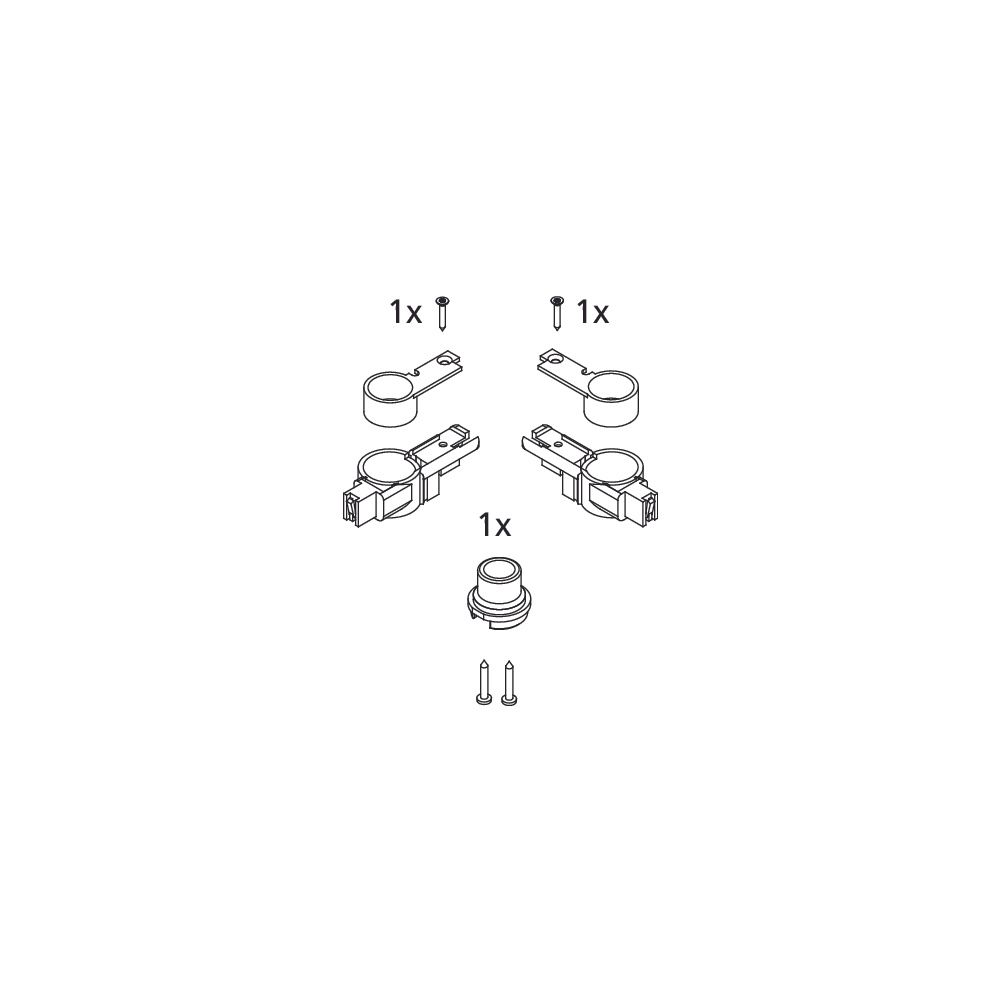 Kermi Lager Set oben, EBI2027, Silber Mattglanz, 2534212... KERMI-2534212 4051484923947 (Abb. 2)