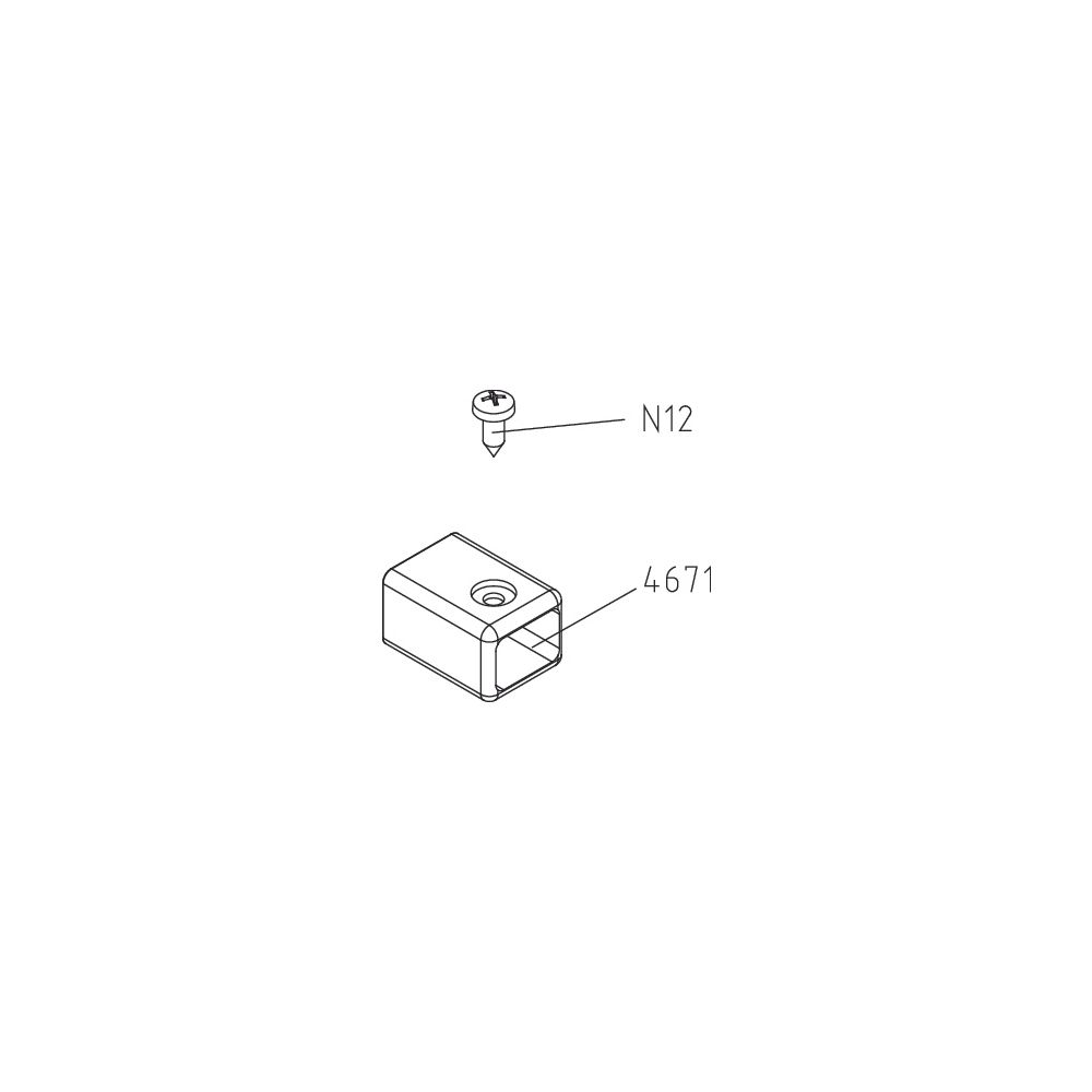 Kermi Stabilisierung Wand Set 90 Grad, EBLI028, Schwarz Soft, 2539320... KERMI-2539320 4051484928324 (Abb. 2)