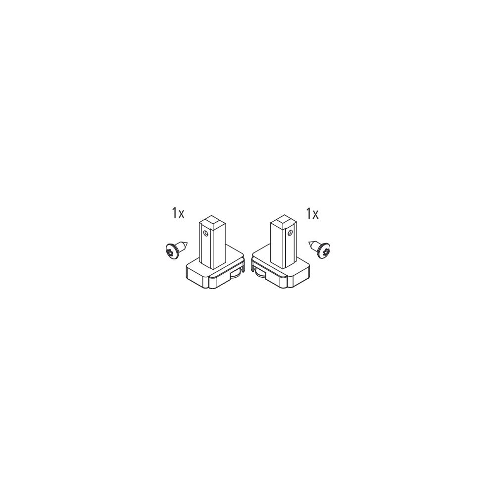 Kermi Magnetgleiter Set kurz, EBLI046, 2539326... KERMI-2539326 4051484928355 (Abb. 2)
