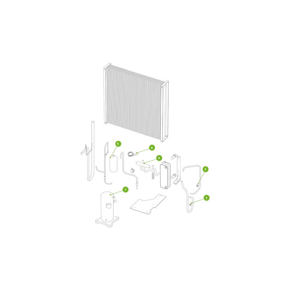Kermi 4-Wege-Umschaltventil für x-change compact 14 AW E, W90122... KERMI-W90122 4037486604985 (Abb. 2)