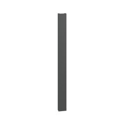 Kermi Beams Designheizkörper 2000x100x320mm 1348W bei 75/65/20 Grad C, Graphit M... KERMI-D1N10200032UXXK 4063769313466 (Abb. 1)