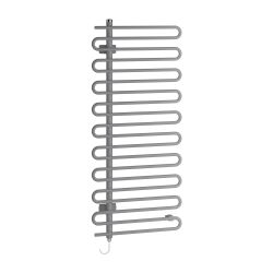 Kermi Icaro-E elektrischer Designheizkörper 1841x58x600mm WRX Anschluss links 80... KERMI-CRE1A180060WTXK 4051487215742 (Abb. 1)