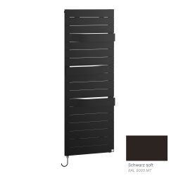 Kermi Tabeo-E Designheizkörper 1757x600x101mm 1200W schwarz soft WRS rechts... KERMI-TBE1018600316XK 4063769331521 (Abb. 1)