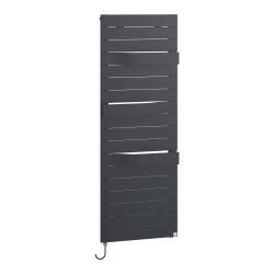 Kermi Tabeo-E elektrischer Designheizkörper 1197x101x500mm, WRS, Anschluss recht... KERMI-TBE1012500616XK 4063769331880 (Abb. 1)