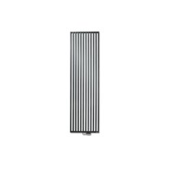 Kermi Arche Designheizkörper vertikal Schwarz Soft 1800x45x470mm 1050W bei 75/65... KERMI-D9N1718470306XK 4063769619766 (Abb. 1)